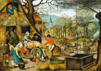 Le quattro stagioni: Autunno, seconda metà del XVI secolo