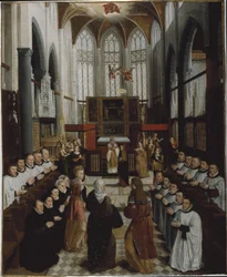 La Presentazione della Vergine al Tempio, c.1530-35