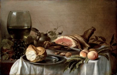 Colazione con prosciutto, 1647