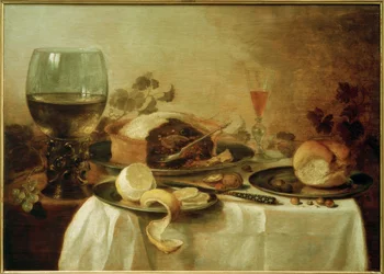 Natura morta con pasticcio