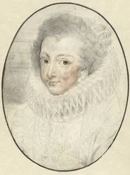 Ritratto di Elisabetta, consorte di Filippo IV di Spagna