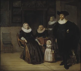 Ritratto di una famiglia, 1661