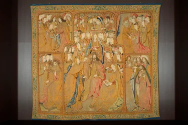 Arazzo fiammingo. Annunciazione, c.1502-04