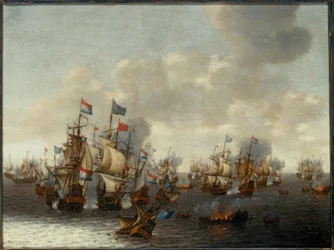 La battaglia navale dei quattro giorni