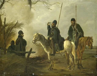 Avamposto cosacco nel 1813