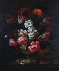 Natura morta di fiori in un