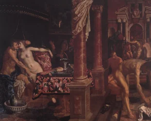 Danese:  En badstue A Bathhouse
