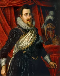 Ritratto di Cristiano IV di Danimarca (olio su tela)