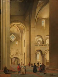 Il transetto della Mariakerk di Utrecht