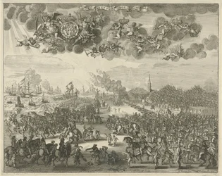 Partenza di Carlo II da Scheveningen per l