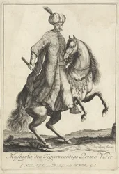 Ritratto equestre di Kara Mustafa, Gran Visir nell