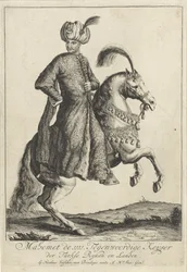 Ritratto equestre di Mehmet IV, sultano dell