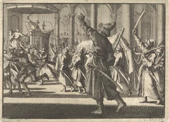 I poli nella chiesa di Riddarholm a Stoccolma, 1698