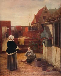 Un Cortile Olandese, c1658