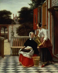 Una padrona e la sua cameriera