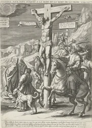 Crocifissione di Cristo, parte destra