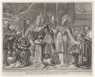 Carlo V incoronato imperatore dal papa