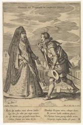 Hispani et Hispanae in Vestitu Cultus, da Fashions of Different Nations