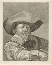 Ritratto di un uomo in costume del XVII secolo