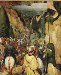 Conversione di San Paolo (dipinto su legno di quercia)