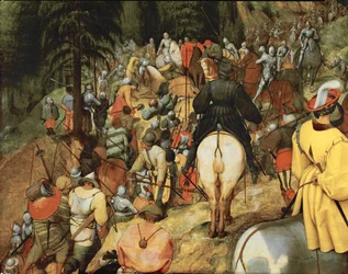 Conversione di San Paolo (dipinto su legno di quercia)