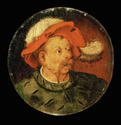Testa di mercenario, o La colere (dipinto su tavola)