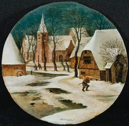 Il villaggio in inverno