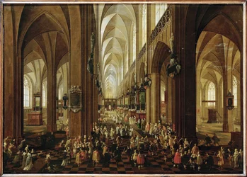 Interno di Notre Dame di Anversa, l