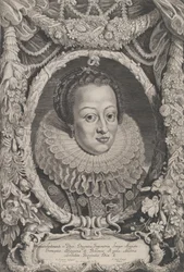 Eleonora, moglie di Ferdinando II, dalla serie Ferdinandus II et III Imperatorum Domu