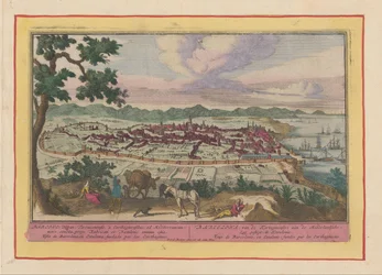 Vista della città di Barcellona