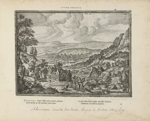 Paesaggio con Abramo e i tre angeli
