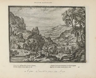 Paesaggio con Agar e l