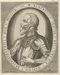 Ritratto di Albrecht Friedrich, margravio di Brandeburgo