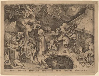 San Giacomo e il mago Ermogene