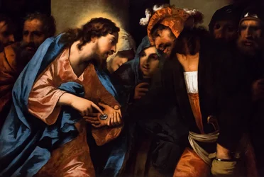 Il pagamento del tributo, 1650/60 circa (olio su tela)