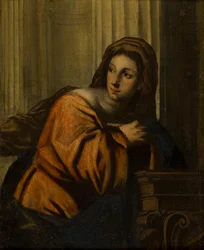 Una signora identificata come la Maddalena, circa 1623-78
