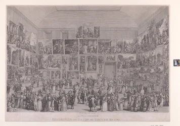 Esposizione al Salon du Louvre nel 1787