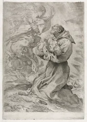 La visione di San Francesco d