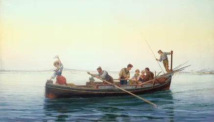 Sulla via di casa, la baia di Napoli