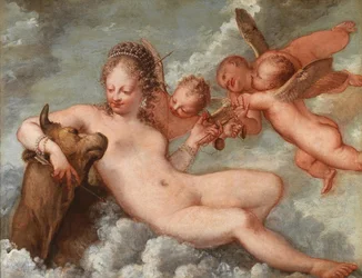 Venere accompagnata da Bilancia e Toro
