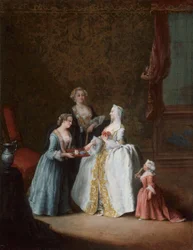 Signora alla Sua Toilette