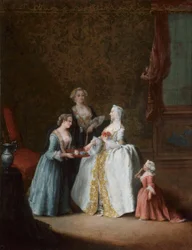 Signora alla toilette