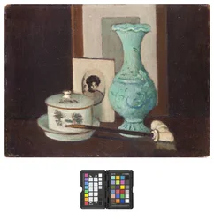Natura morta con pipa, 1926-28