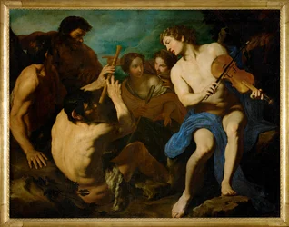 Gara musicale tra Apollo e Marsia, dipinto intorno al 1631/32 (dipinto su tela)
