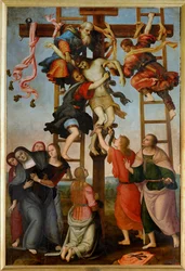 Deposizione (pittura su legno)