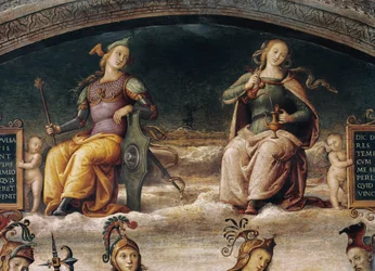 Fortezza e Temperanza, (dettaglio)