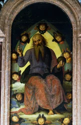 Dio Padre benedicente (dettaglio)