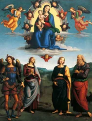 Madonna in Gloria, ca 1500-1501