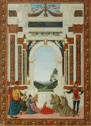 Il miracolo di guarigione di San Bernardo, c. 1473