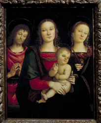 La Vergine e il Bambino circondati da San Giovanni Battista e Santa Caterina